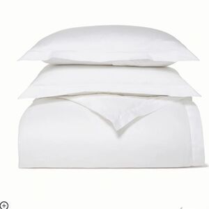 Boll & Branch king duvet set with 2 Pillow shams